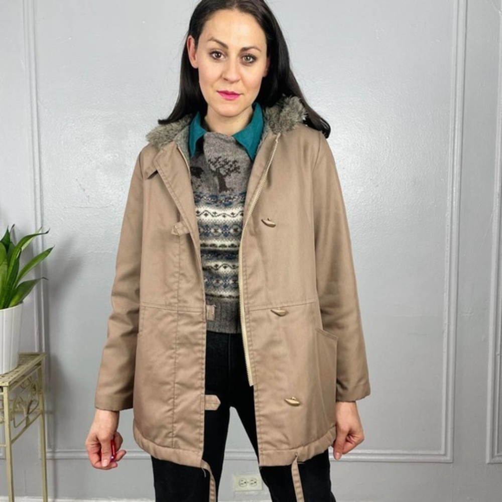 Vintage 70s Tan Coat